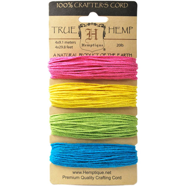 Razzle Dazzle Hemp Cord | 20lb / 120' {coming soon!}