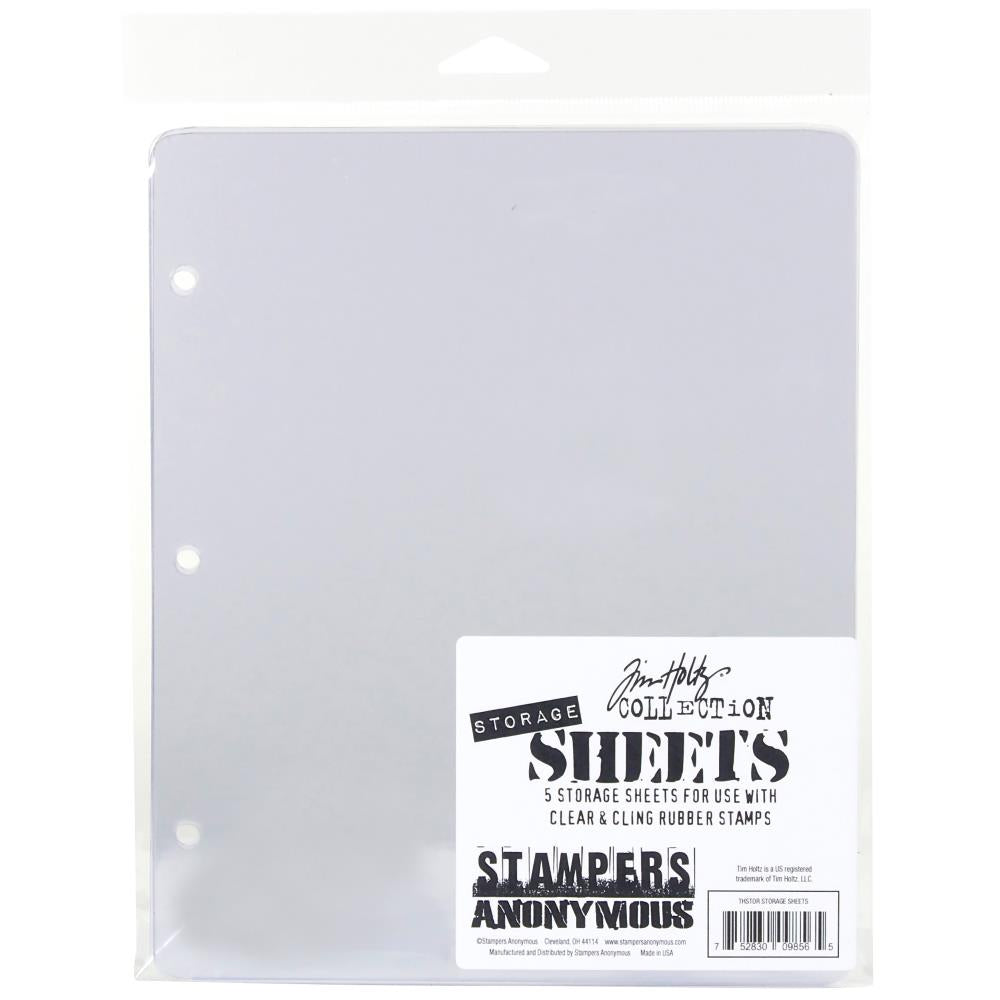 Stamp Storage Sheets | Tim Holtz