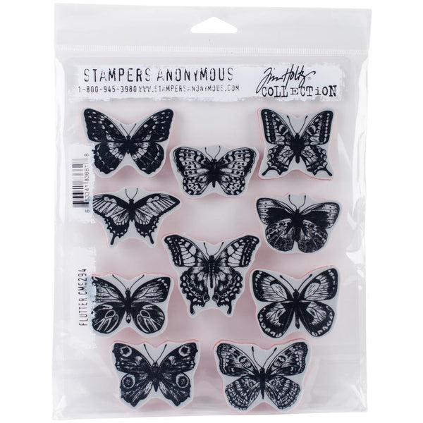 Flutter Cling Stamp Set | Tim Holtz {coming soon!}