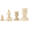 Wooden Vignette Finial Set | idea-ology