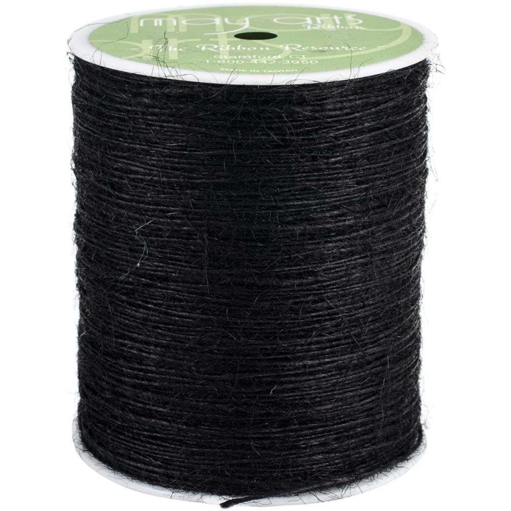 Black Burlap 1mm String | 4yd lengths