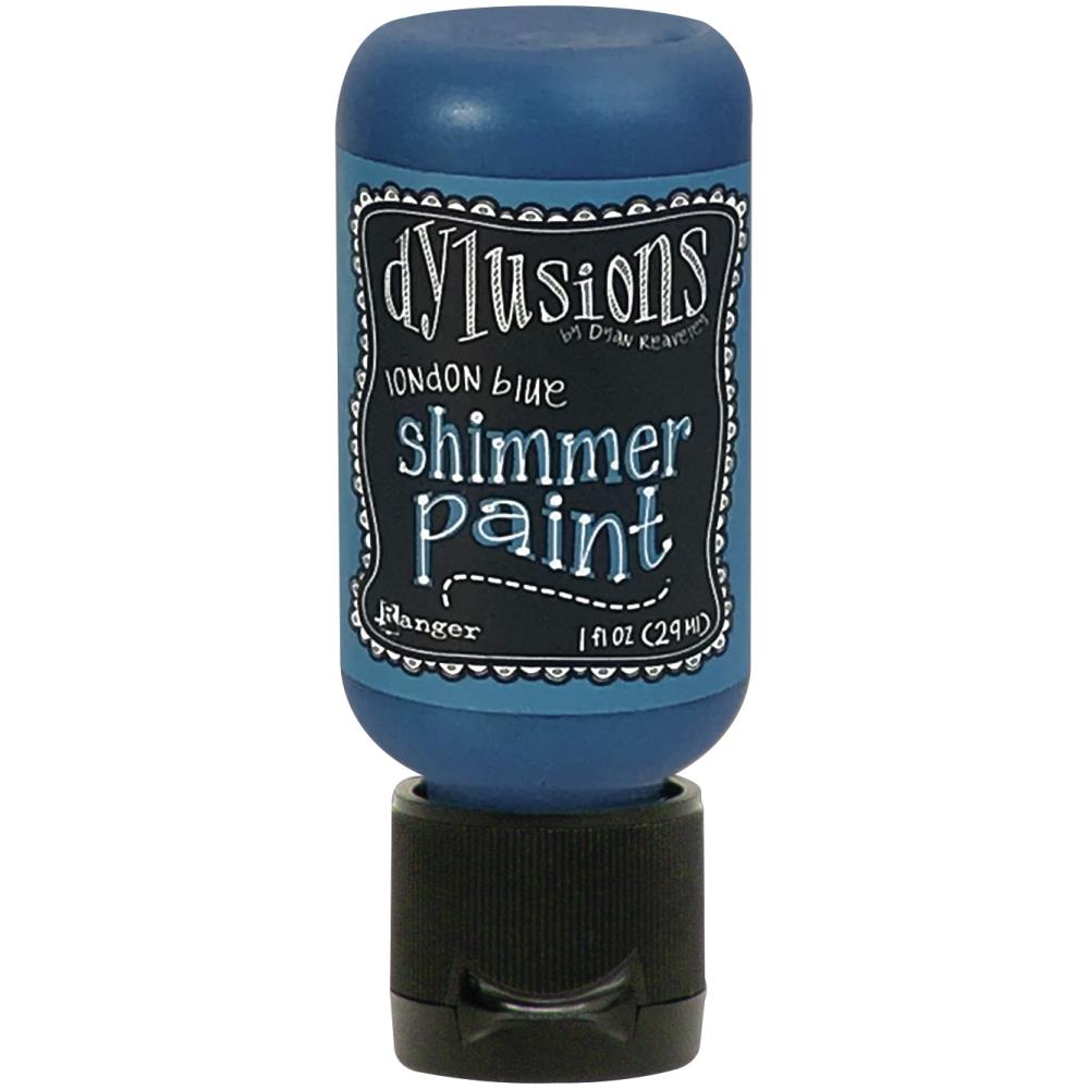 London Blue Dylusions Shimmer Paint | Dyan Reaveley