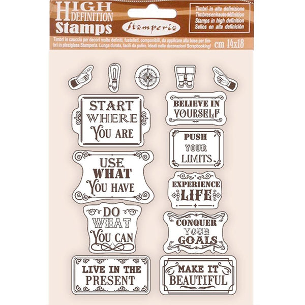 Lady Vagabond Quotes Stamp Set