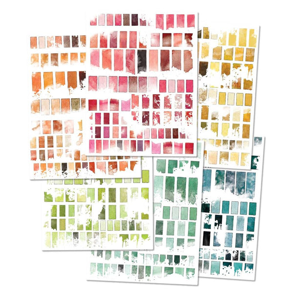 Spectrum Sherbet Palettes 6x8 Rub-On Pack