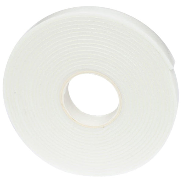 White Foam Tape | 1/2" x 1 or 2mm