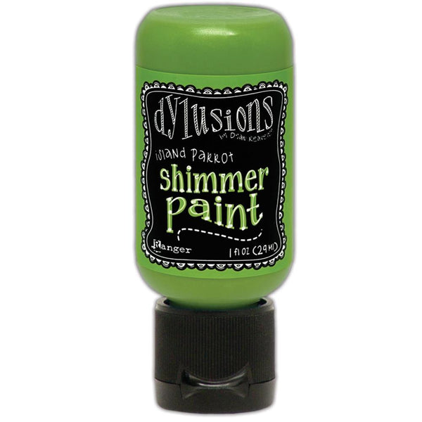 Island Parrot Shimmer Paint | Dylusions