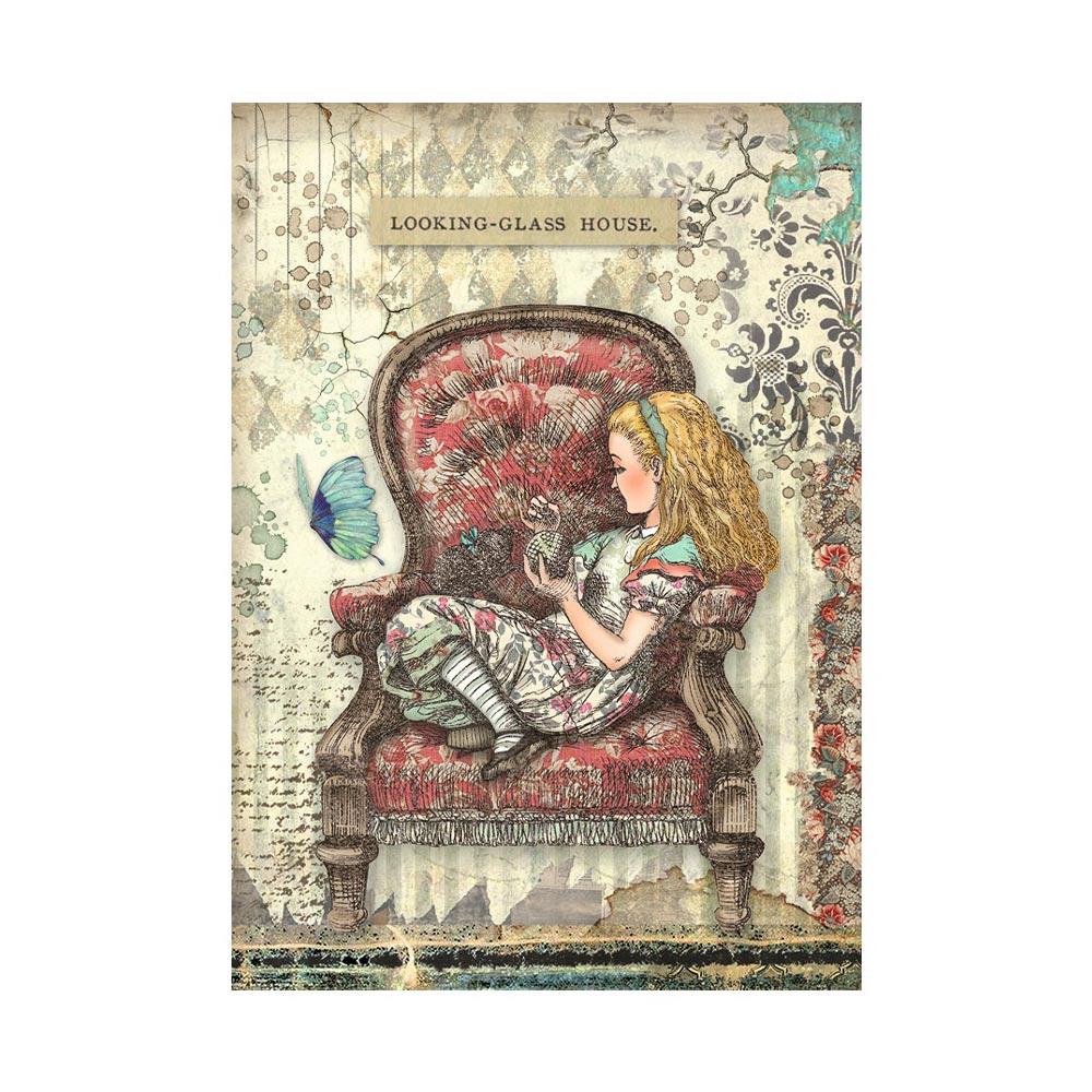 Paquet de papier de riz Forever Alice | A6 {paquet de 8} 