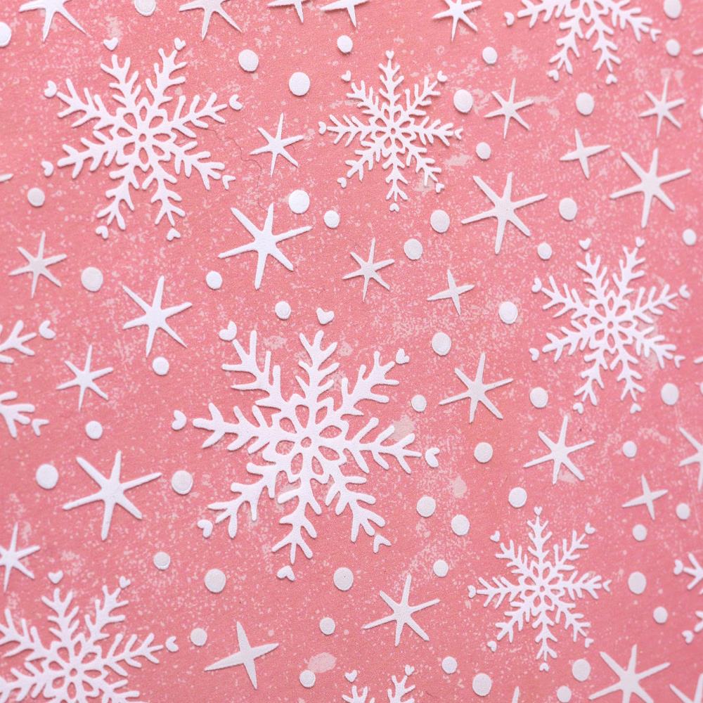 Peppermint Kisses Iridescent Foiled Vellum