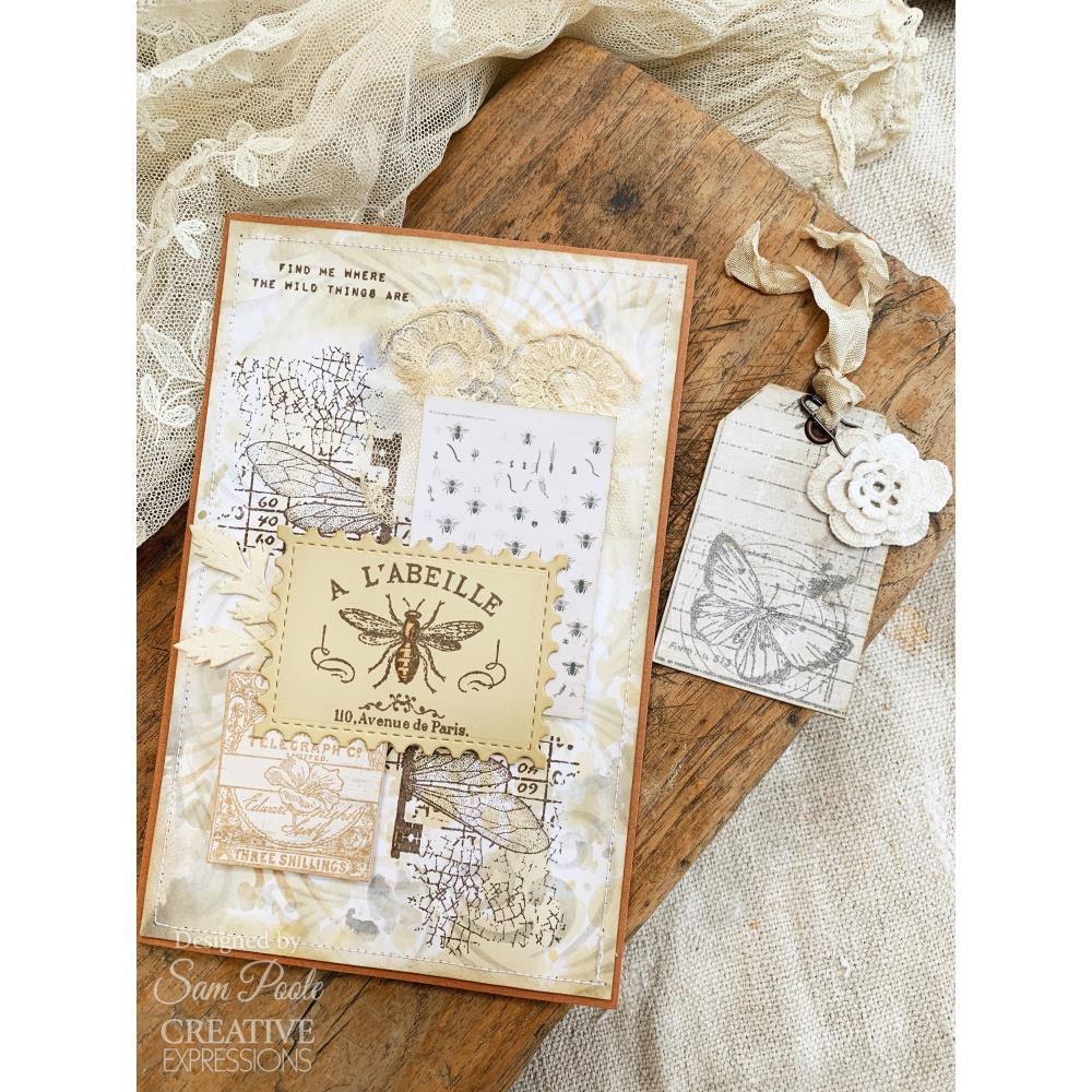 Snippets of Nature 4x6 Clear Stamp Set | Sam Poole