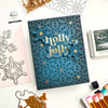 Holly Jolly Hot Foil Plate + Die Set {Christmas}