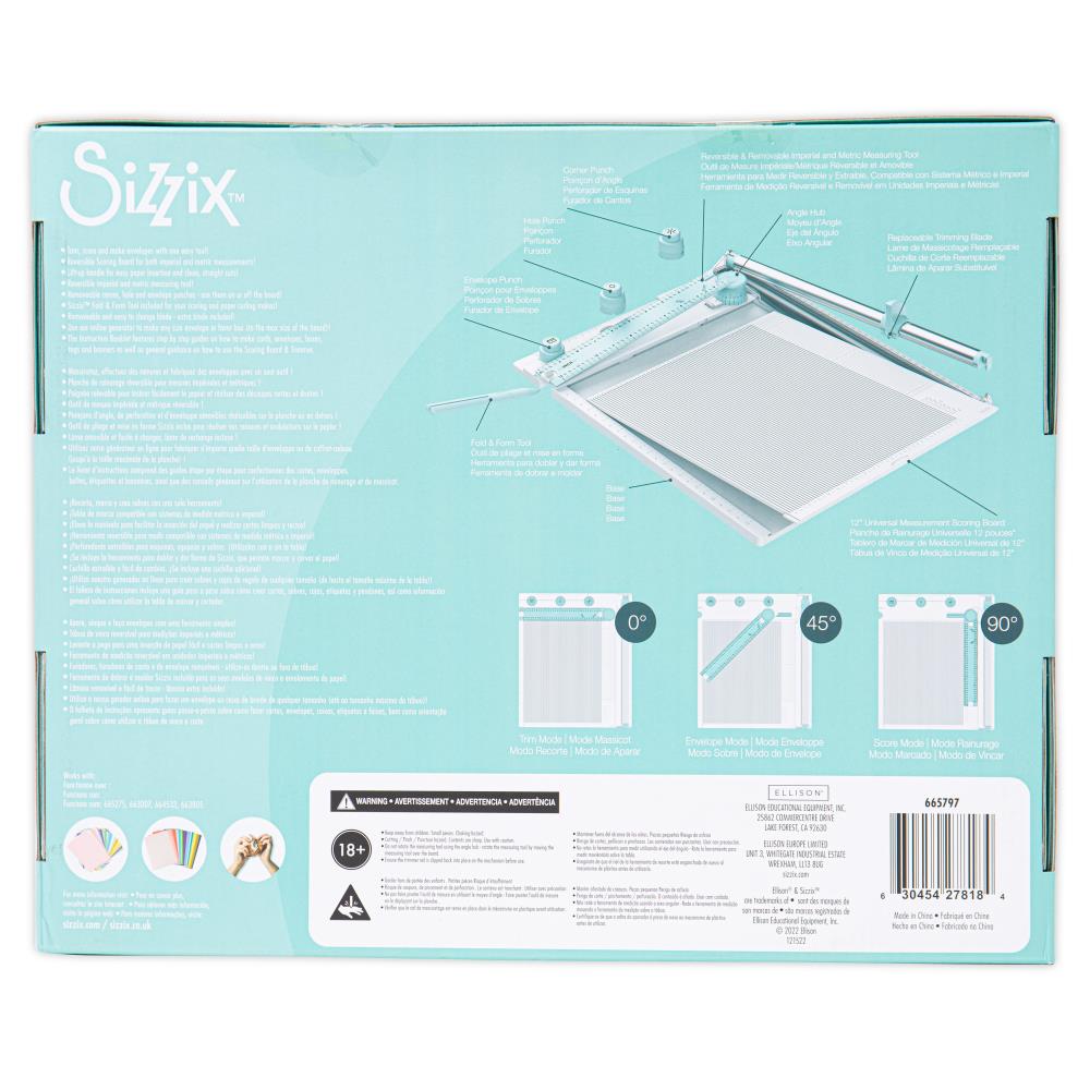 Sizzix Making Tool Score Board + Trimmer