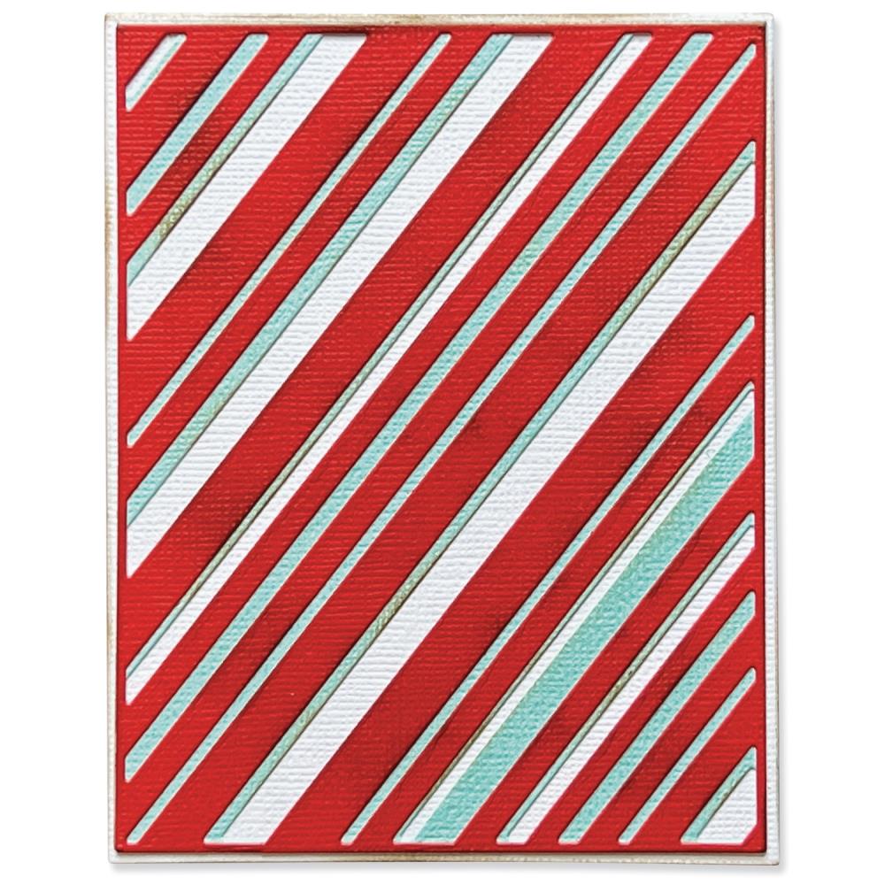 Layered Stripes Thinlits Dies {Christmas} | Tim Holtz