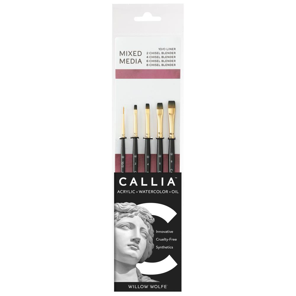 Mixed Media Blending Brush Set | Callia