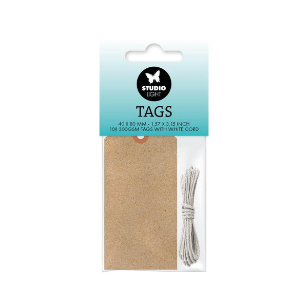 Consumables Medium Kraft Tags No. 3