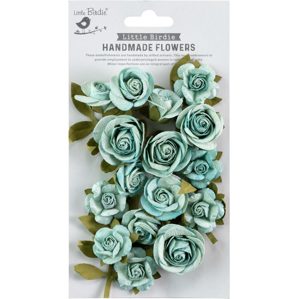 Ocean Mist Fiona Paper Flowers