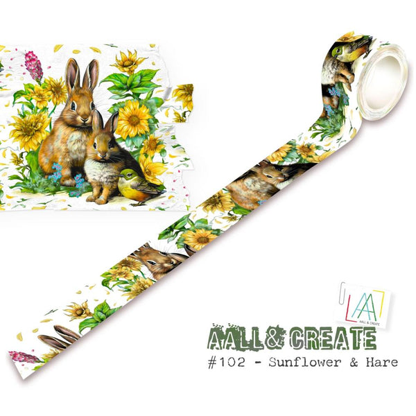 Sunflower + Hare Layer-It-Up Washi Tape No. 102 {back soon!}