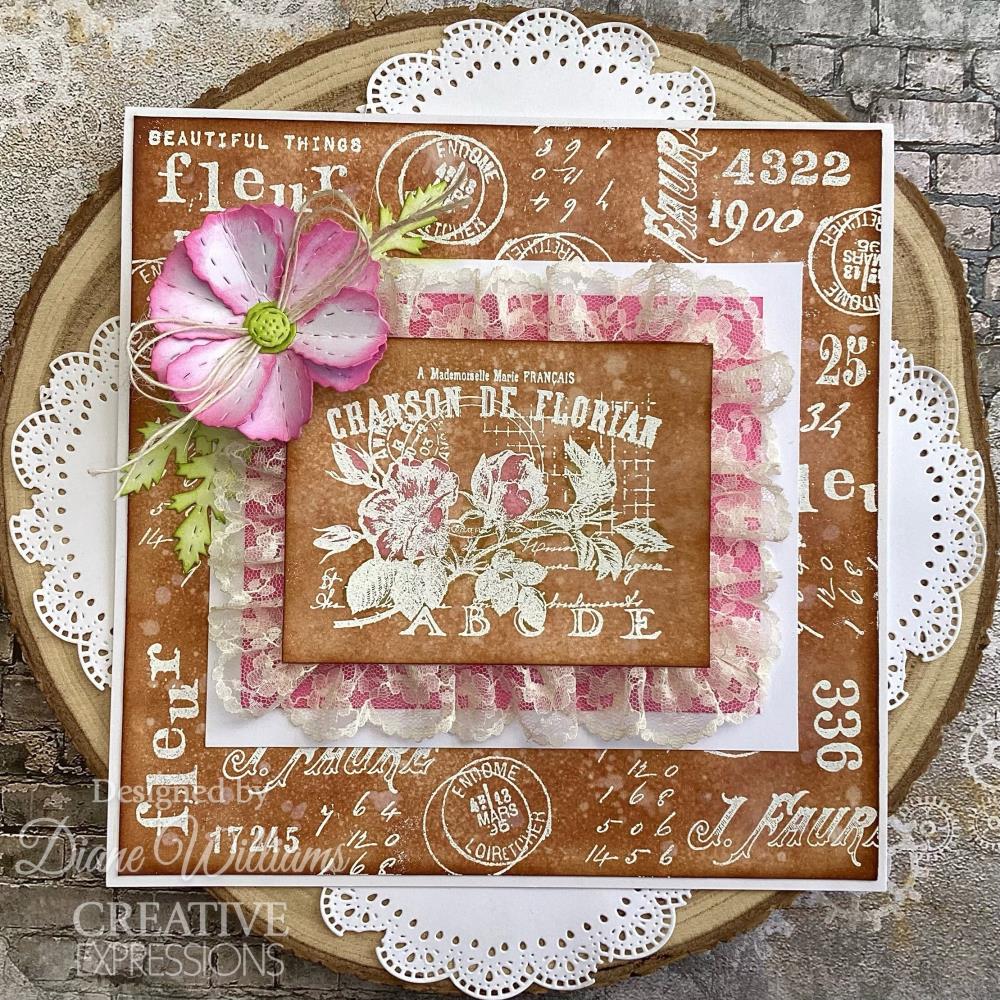 Fleur 4x6 Clear Stamp Set | Sam Poole