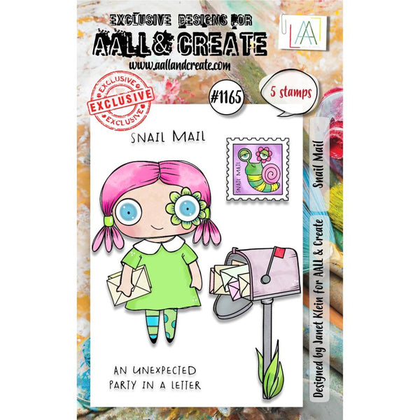 Snail Mail A7 Clear Stamp Set No. 1165