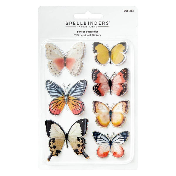 Sunset Butterflies Stickers | Timeless Collection