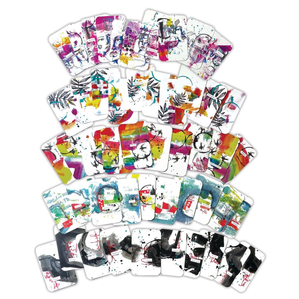 Glossy Art Cards 50pk | Dina Wakley