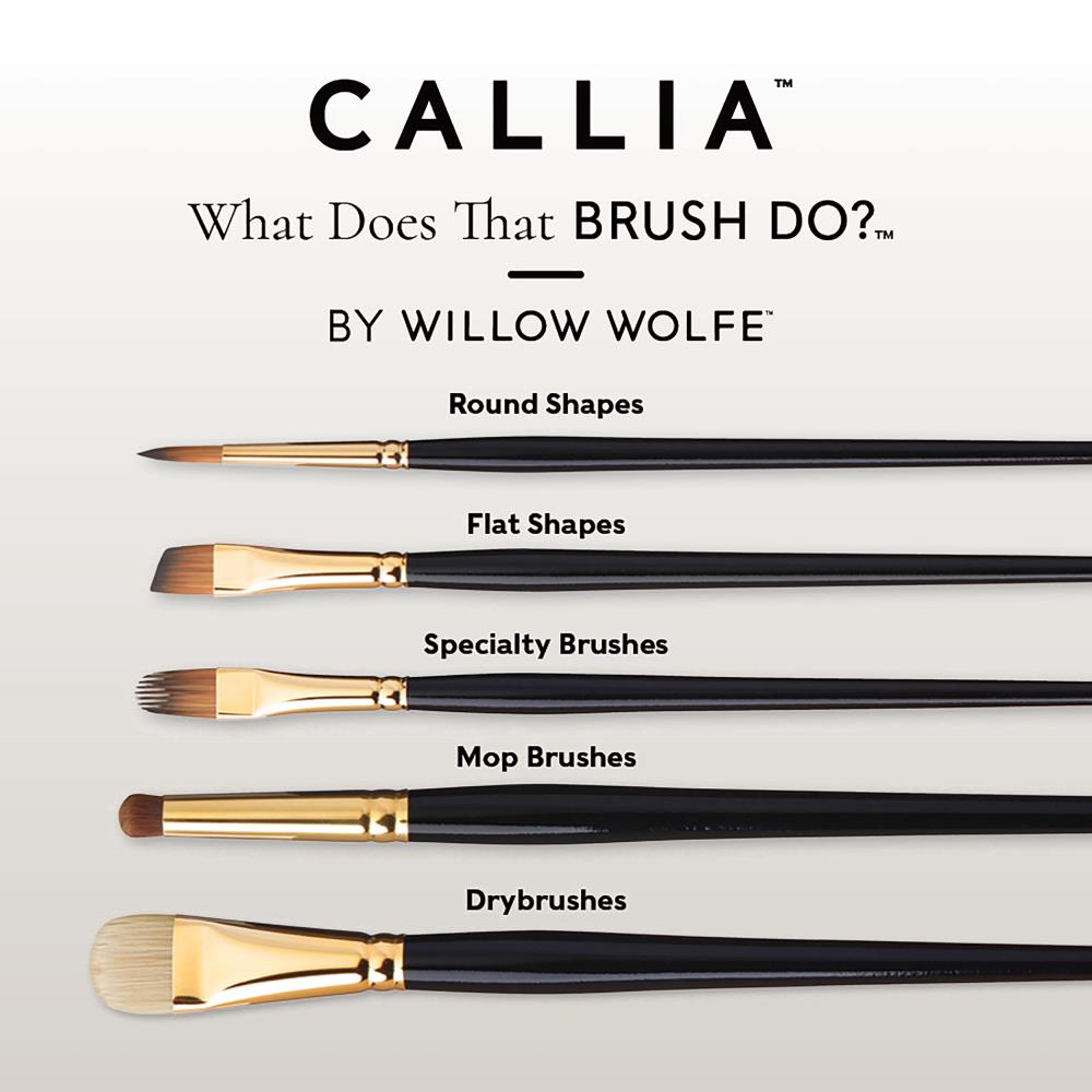 Mixed Media Blending Brush Set | Callia