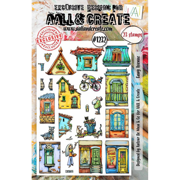 Gang Avenue A5 Clear Stamp Set No. 1232