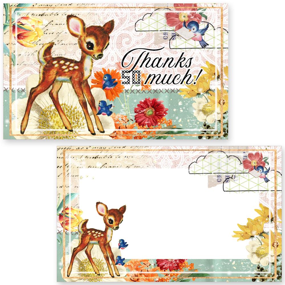 My Deer Friend Journal Card Pack