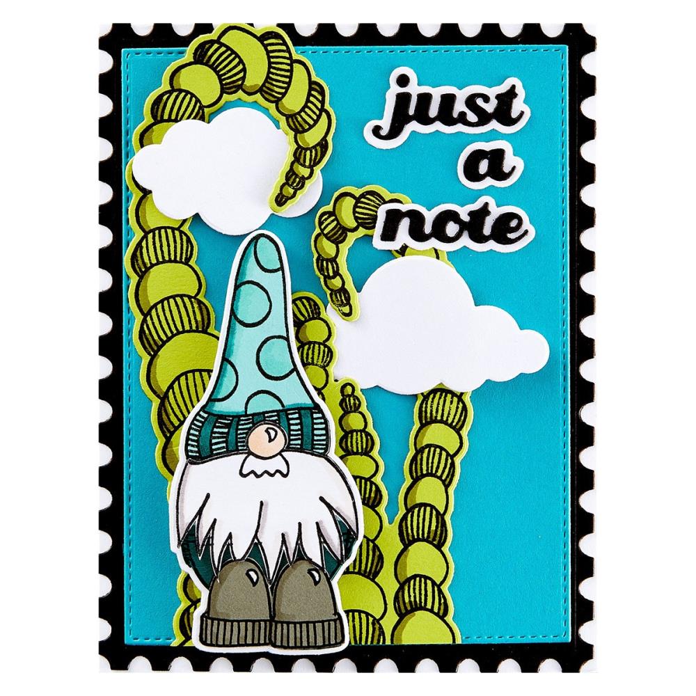 No Place Like Gnome Cling Stamps | Dyan Reaveley