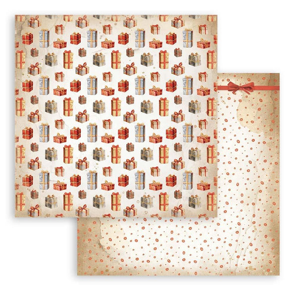 Gear Up For Christmas 8x8 Backgrounds Double-Sided Paper Pad