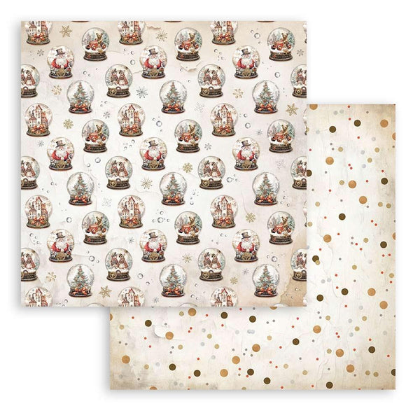 Gear Up For Christmas 8x8 Backgrounds Double-Sided Paper Pad