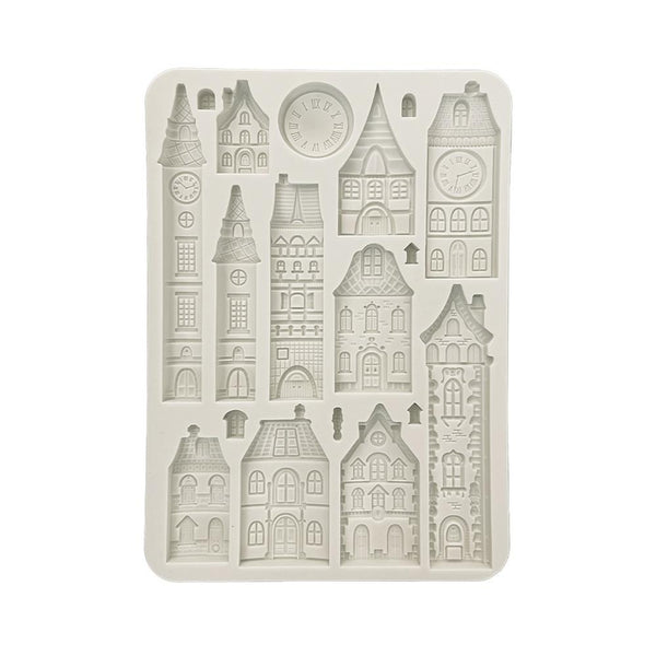 Cozy Houses A5 Silicone Mould | Gear Up For Christmas