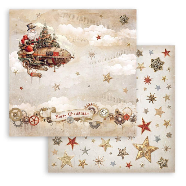 Gear Up For Christmas 8x8 Double-Sided Paper Pad