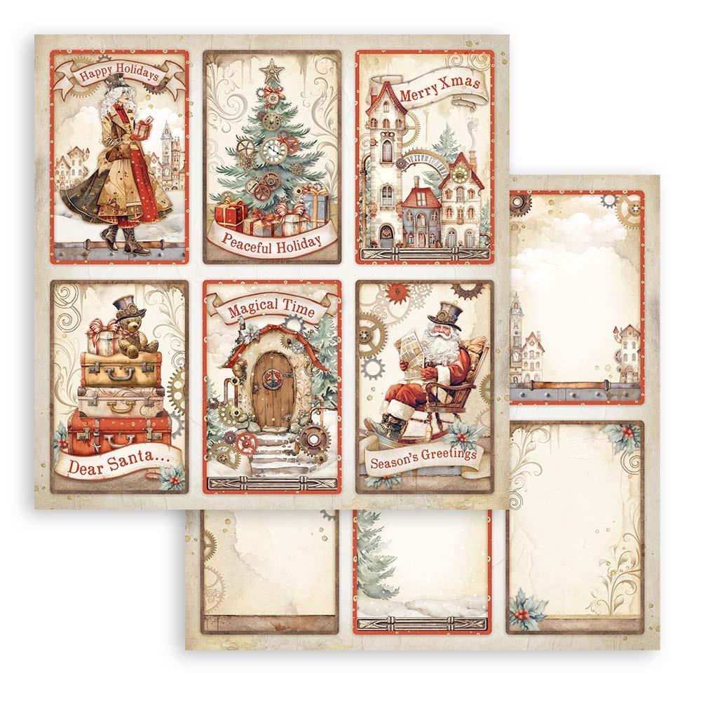 Gear Up For Christmas 8x8 Double-Sided Paper Pad