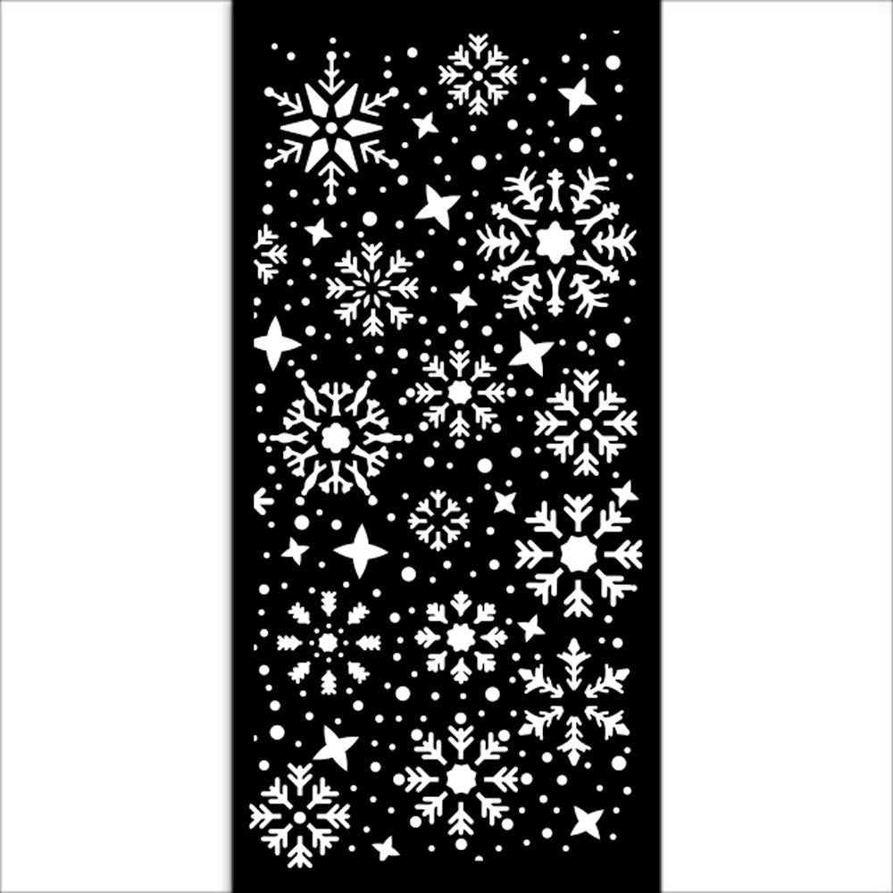 Snowflakes Pattern Slimline (4.72