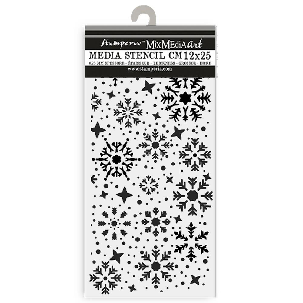 Snowflakes Pattern Slimline (4.72