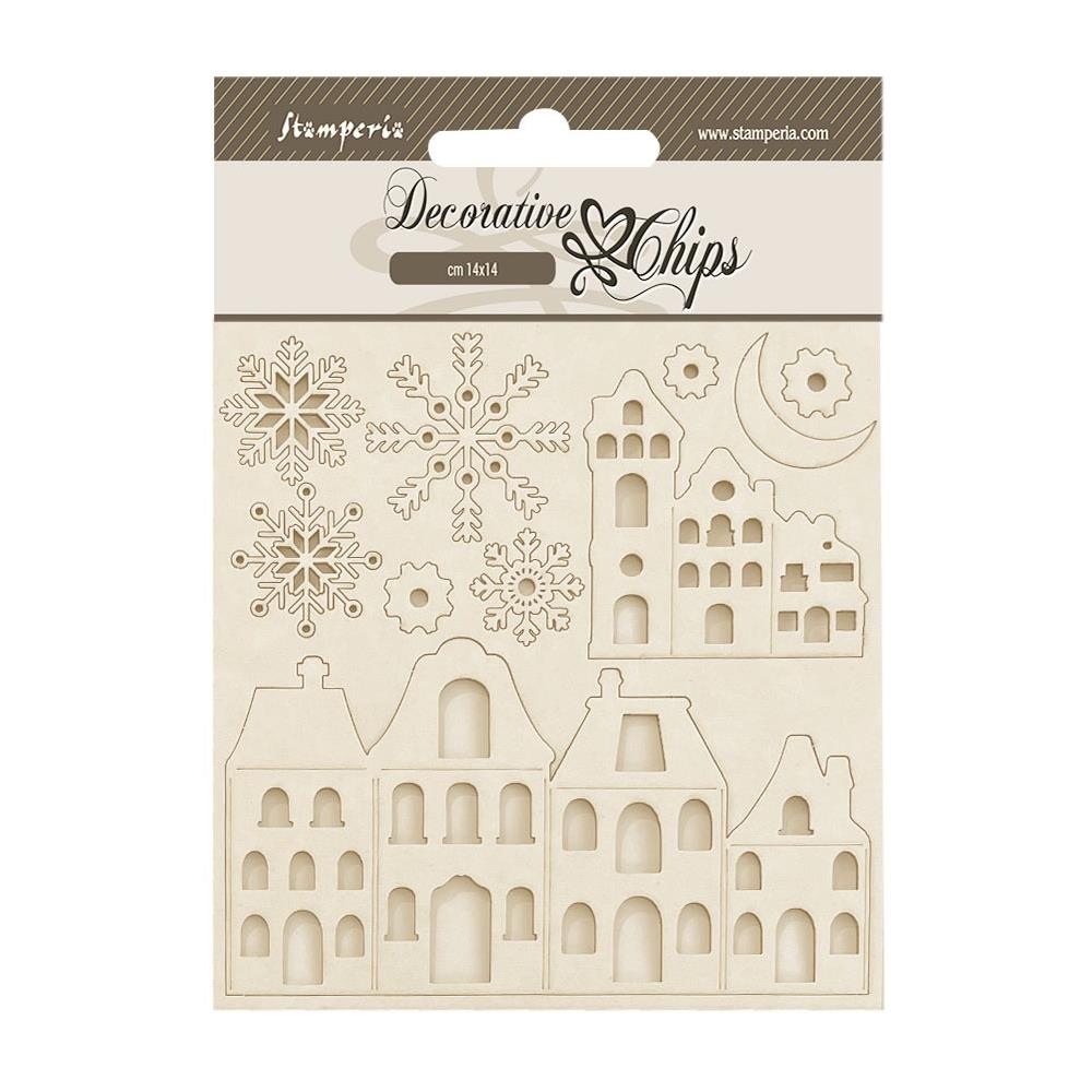 Cozy Houses Decorative Chips | Gear Up For Christmas