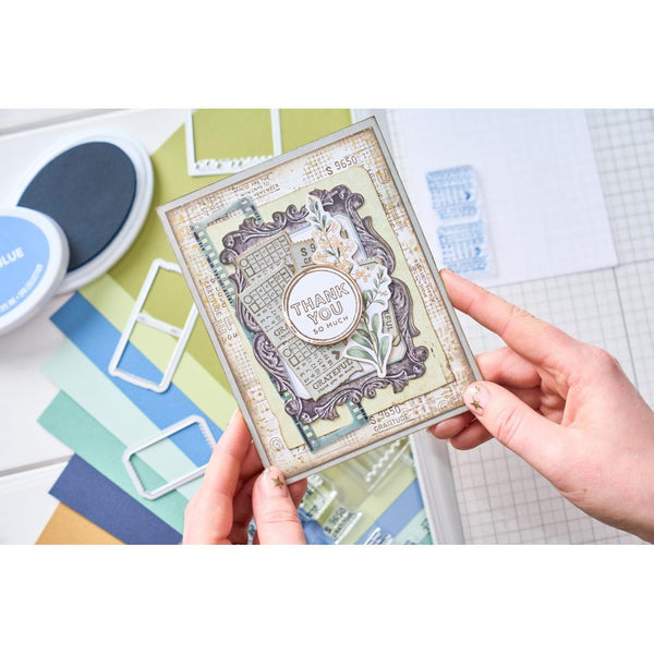 Forever Journal Essentials Clear Stamps + Framelits Die Set