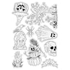 Vintage Halloween Clear Stamp Set