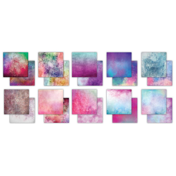 Grunge Mid Tones 12x12 Premium Paper Pad