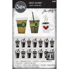 Coffee Letterboard Texture Fades + Thinlits | Tim Holtz Sidekick Side-Order