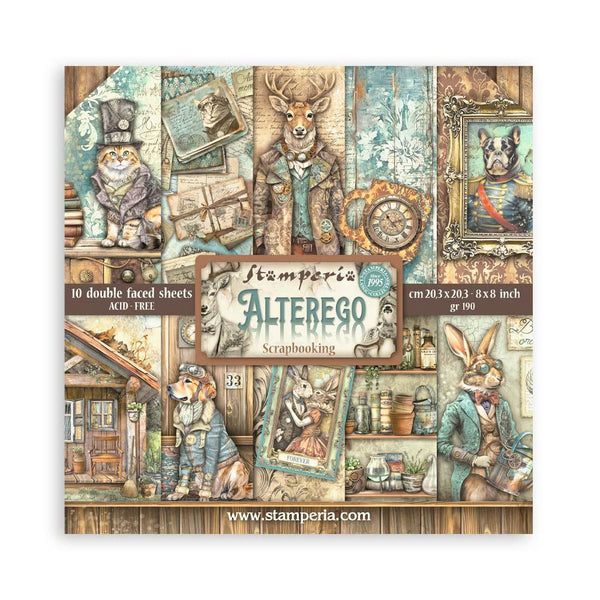 AlterEgo 8x8 Double-Sided Paper Pad