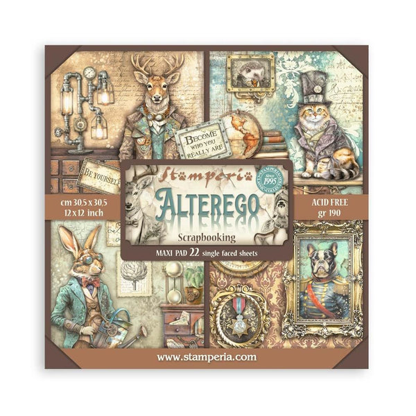 AlterEgo 12x12 Single-Sided Paper Pad {preorder: eta 10/22}