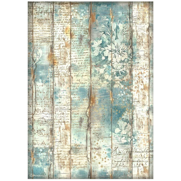 Wood Background A4 Decoupage Rice Paper Sheet | AlterEgo