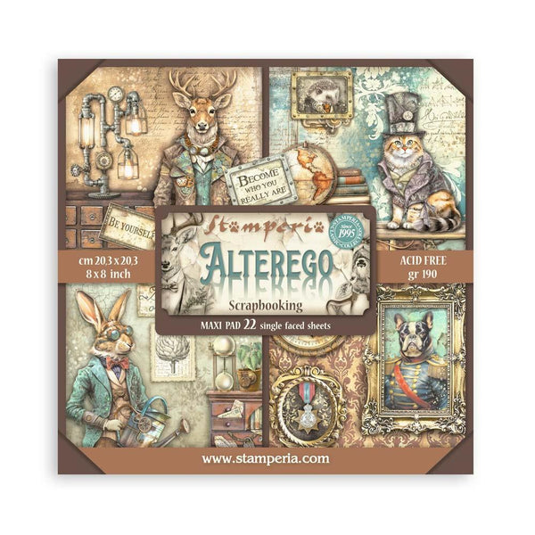 AlterEgo 8x8 Single-Sided Paper Pad {preorder: eta 10/22}