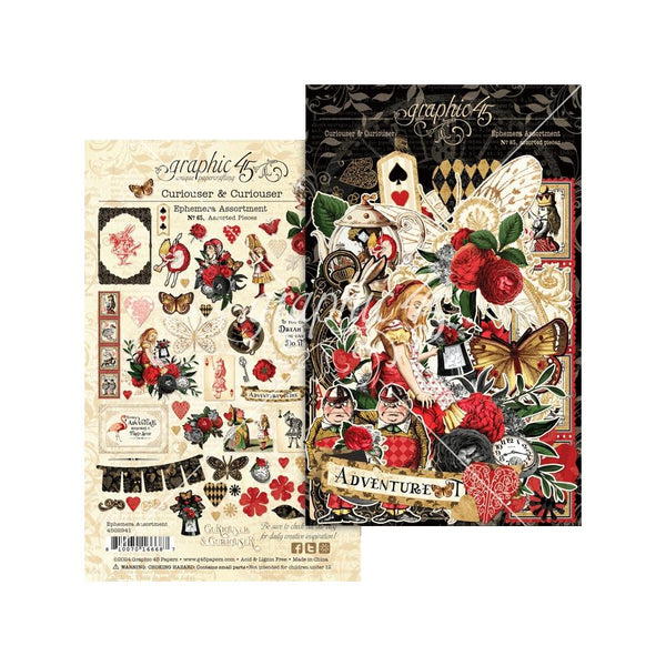 Curiouser & Curiouser Ephemera Set {preorder: eta late Oct/early Nov}