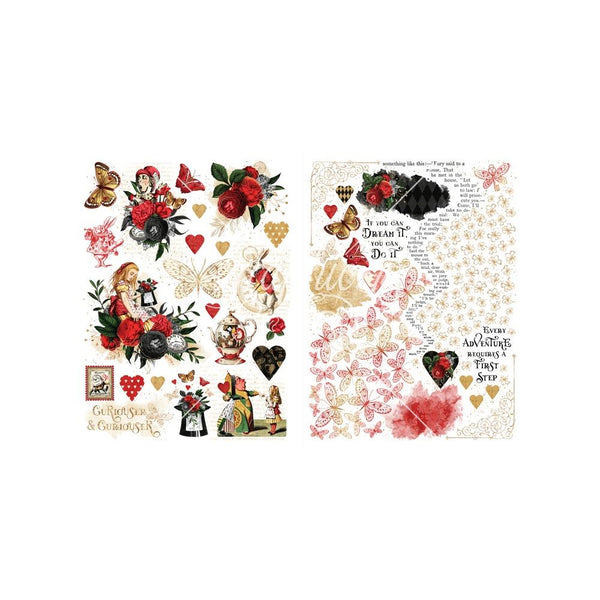 Curiouser & Curiouser Rub-on Transfers {preorder: eta late Oct/early Nov}