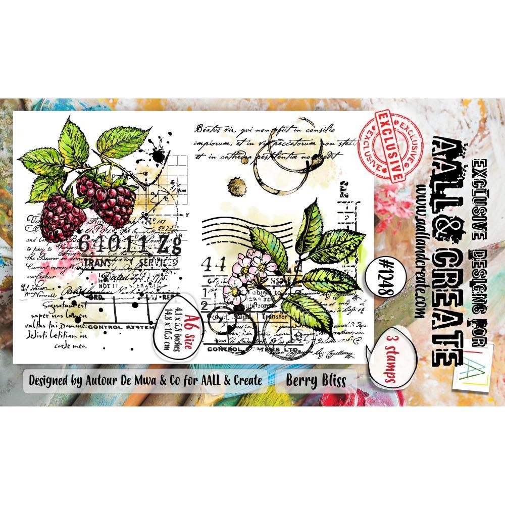 Berry Bliss A6 Clear Stamp Set No. 1248