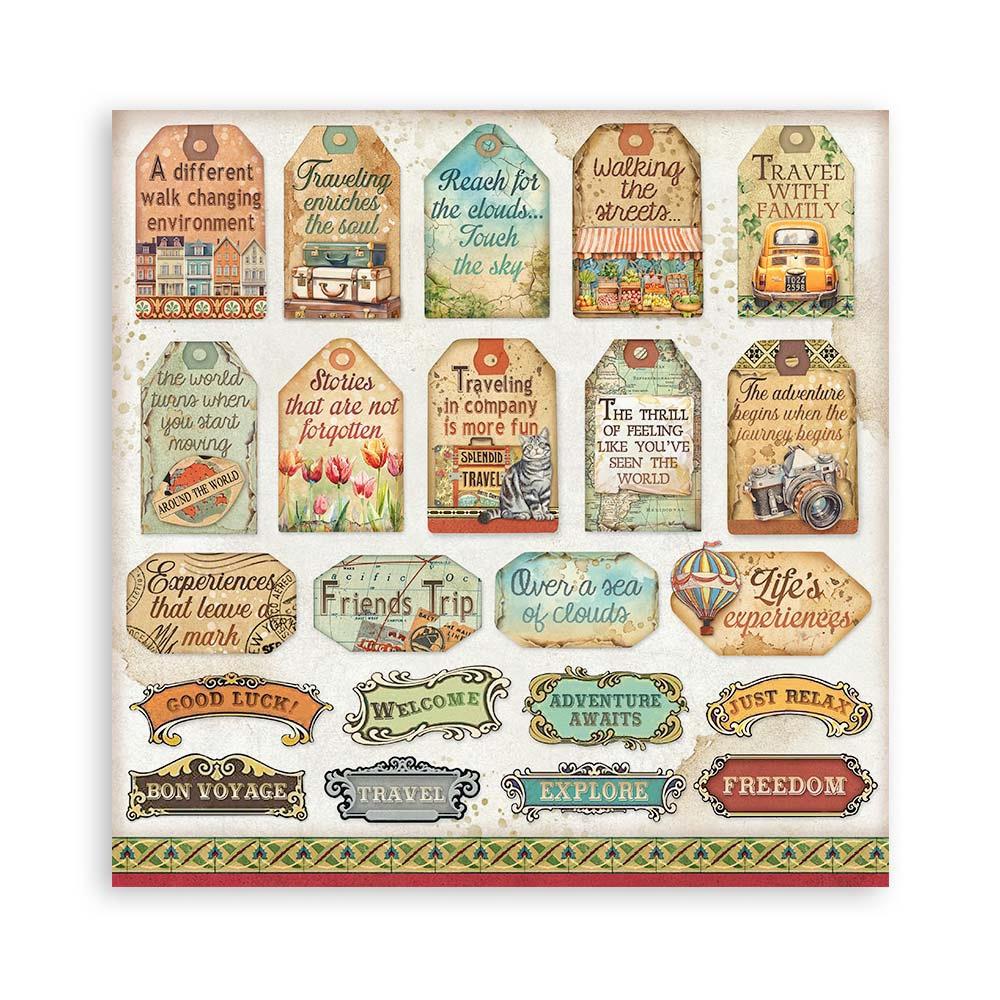 Art of Travelling 12x12 Double-Sided Paper Pad