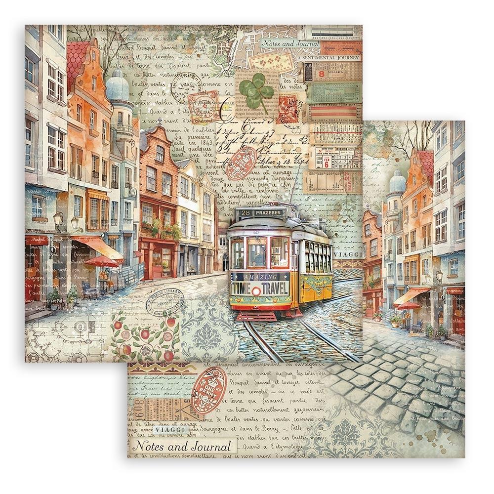 {10% off preorder: eta late Dec} Art of Travelling 12x12 Double-Sided Paper Pad