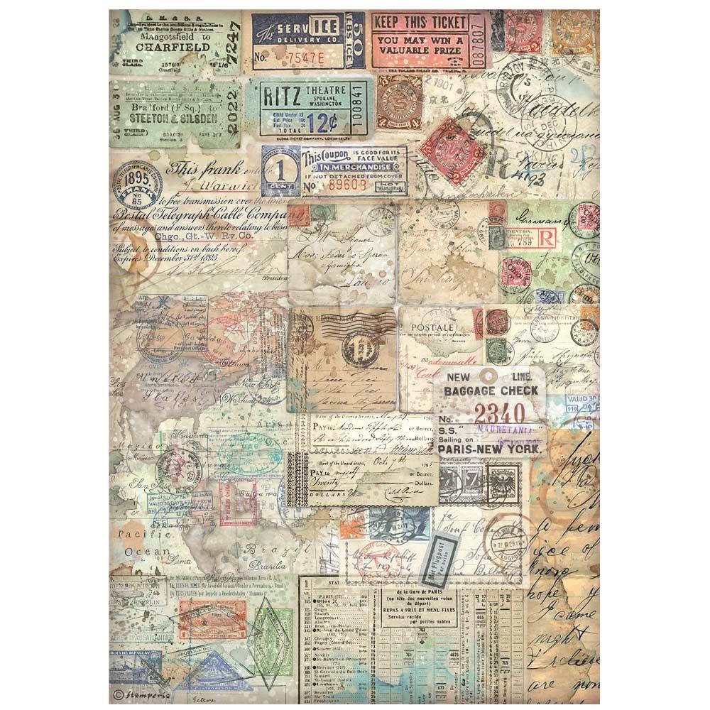 {10% off preorder: eta late Dec} Art of Travelling Tickets A4 Rice Paper